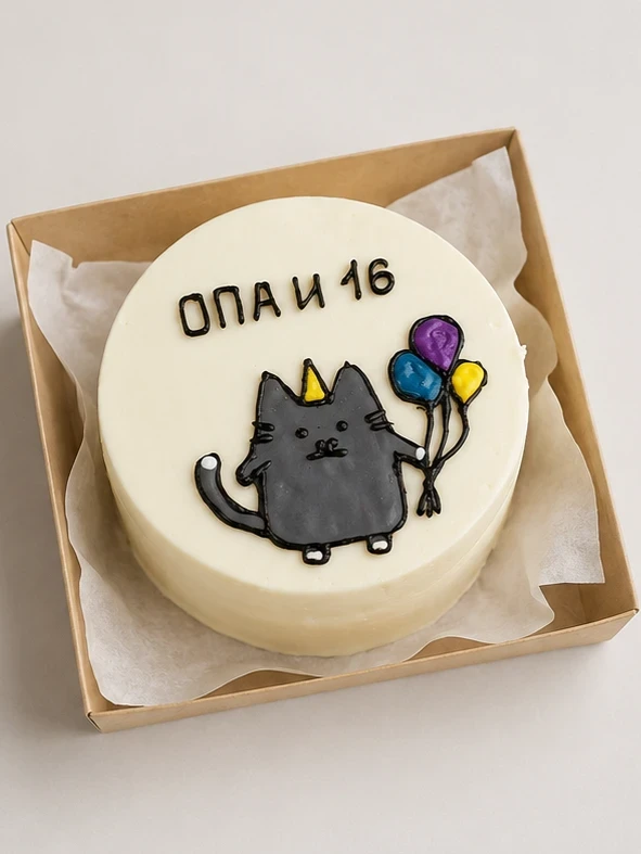 Бенто - торт "Опа и 16"